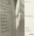 Couverture du livre « Le deuil en hommage » de Gerome/Gaudiny aux éditions Creaphis