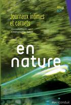 Couverture du livre « En nature : Journaux intimes, carnets naturalistes » de Emmanuelle Tabet aux éditions Mauconduit