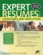 Couverture du livre « Expert Resumes for Managers and Executives » de Louise Kursmark et Wendy Enelow aux éditions Jist Publishing