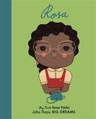 Couverture du livre « Little people big dreams my first rosa parks (board book) /anglais » de Sanchez Vegara Isabe aux éditions Frances Lincoln