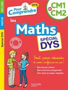 Couverture du livre « Maths cm1-cm2 dyslexie » de Bremont Laure aux éditions Hachette Education