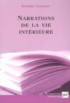 Couverture du livre « Narrations de la vie intérieure » de Belinda Cannone aux éditions Puf