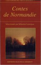 Couverture du livre « Contes de normandie » de Lemoigne Sebastien aux éditions Gisserot