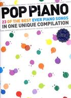 Couverture du livre « Pop piano 23 of the best » de Compilation aux éditions Music Sales