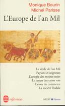 Couverture du livre « L'europe de l'an mil - inedit » de Bourin/Parisse aux éditions Le Livre De Poche