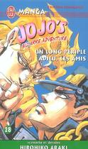 Couverture du livre « Jojo's bizarre adventure Tome 28 : un long périple, adieu les amis » de Hirohiko Araki aux éditions J'ai Lu