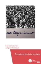 Couverture du livre « Émotions (en) vie sociale » de Antigone Mouchtouris aux éditions Le Manuscrit