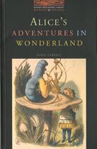 Couverture du livre « Alice's adventures in Wonderland » de Lewis Carroll aux éditions Oxford Up Elt