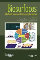 Couverture du livre « Biosurfaces » de Kantesh Balani et Roger Narayan et Vivek Verma et Arvind Agarwal aux éditions Wiley-american Ceramic Society