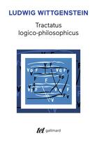 Couverture du livre « Tractatus logico-philosophicus » de Ludwig Wittgenstein aux éditions Gallimard