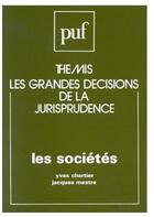 Couverture du livre « Les sociétés » de Chartier/Mestre Y./J aux éditions Puf