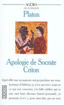 Couverture du livre « L'Apologie De Socrate Criton » de Platon aux éditions Pocket