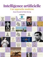 Couverture du livre « Intelligence artificielle : une approche moderne (4e édition) » de Stuart Russell et Peter Norvig aux éditions Pearson