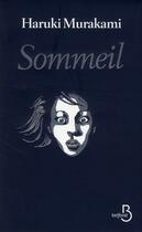 Couverture du livre « Sommeil » de Haruki Murakami aux éditions Belfond