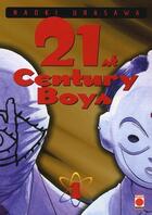 Couverture du livre « 21st century boys t.1 » de Naoki Urasawa aux éditions Panini