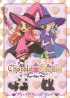 Couverture du livre « Chocola et Vanilla : set de cartes postales » de Moyoco Anno aux éditions Asuka