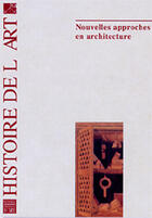 Couverture du livre « Nouvelles approches en architecture » de  aux éditions Somogy