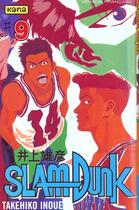 Couverture du livre « Slam dunk Tome 9 » de Takehiko Inoue aux éditions Kana