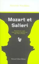 Couverture du livre « Mozart et salieri » de Pouchkine aux éditions Bernard Gilson