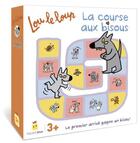 Couverture du livre « Lou le loup - la course aux bisous » de  aux éditions Bayard Jeux