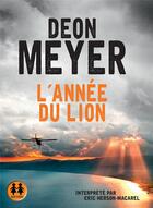 Couverture du livre « L'année du lion » de Deon Meyer aux éditions Sixtrid