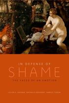 Couverture du livre « In Defense of Shame: The Faces of an Emotion » de Fabrice Teroni aux éditions Oxford University Press Usa