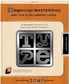 Couverture du livre « Logolounge master library 4 - 3000 types & calligraphy logos » de Fischel/Gardner aux éditions Rockport