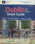 Couverture du livre « Dublin street guide » de  aux éditions Ordnance Survey