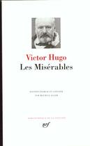 Couverture du livre « Les misérables » de Victor Hugo aux éditions Gallimard