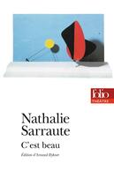 Couverture du livre « C'est beau » de Nathalie Sarraute aux éditions Gallimard