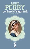 Couverture du livre « Le crime de Paragon walk » de Anne Perry aux éditions 12-21