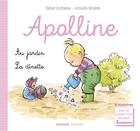 Couverture du livre « Apolline : la dînette, le jardin » de Didier Dufresne et Armelle Modere aux éditions Mango