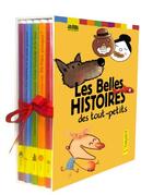 Couverture du livre « Les belles histoires des tout-petits ; coffret » de  aux éditions Bayard Jeunesse