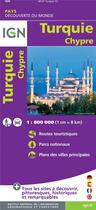 Couverture du livre « Turquie ; Chypre » de Collectif Ign aux éditions Ign