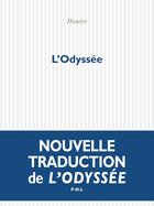 Couverture du livre « L'odyssee » de Homere aux éditions P.o.l