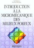 Couverture du livre « Introduction a la micromecanique des milieux poreux » de Luc Dormieux aux éditions Presses Ecole Nationale Ponts Chaussees