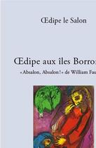 Couverture du livre « Oedipe aux îles Borromées ; 