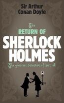 Couverture du livre « The return of Sherlock Holmes » de Arthur Conan Doyle aux éditions Headline