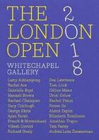Couverture du livre « The london open 2018 » de Emily Butler aux éditions Whitechapel Gallery