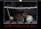 Couverture du livre « Ratte Ouille jeu de scène (Calendrier mural 2020 DIN A4 horizontal) ; Petite ratte en spectacle. (Calendrier mensuel, 14 Pages ) » de Kathy Mahevo aux éditions Calvendo