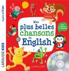 Couverture du livre « Mes plus belles chansons in english » de  aux éditions Larousse