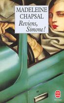 Couverture du livre « Reviens, simone » de Chapsal-M aux éditions Le Livre De Poche