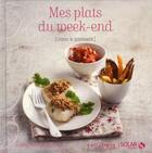 Couverture du livre « Mes plats du week-end, légers & gourmands » de Solveig Darrigo-Dartinet aux éditions Solar