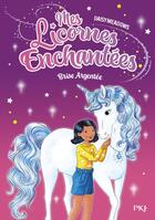 Couverture du livre « Mes licornes enchantées Tome 2 : Brise argentée » de Daisy Meadows aux éditions Pocket Jeunesse