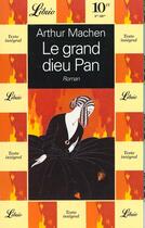 Couverture du livre « Grand dieu pan (le) - - roman » de Arthur Machen aux éditions J'ai Lu