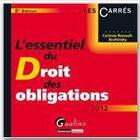 Couverture du livre « L'essentiel du droit des obligations (édition 2012) » de Corinne Renaut-Brahinsky aux éditions Gualino Editeur