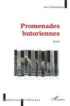 Couverture du livre « Promenades butoriennes » de Henri Desoubeaux aux éditions L'harmattan