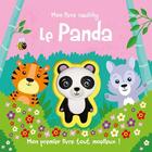 Couverture du livre « Mon livre squishy ; le panda » de Carrie Hennon et Jenny Copper aux éditions 1 2 3 Soleil