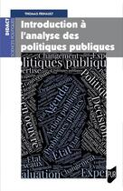 Couverture du livre « Introduction à l'analyse des politiques publiques » de Thomas Frinault aux éditions Pu De Rennes