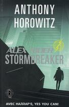 Couverture du livre « Alex Rider ; stormbreaker » de Anthony Horowitz aux éditions Harrap's